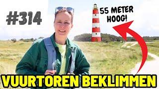 #314 HOOGTEVREES OP DE VUURTOREN VAN AMELAND!