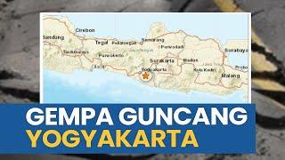 GEMPA BUMI GUNCANG WILAYAH YOGYAKARTA JUMAT 1 NOVEMBER 2024