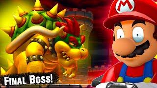 Mario Plays: New Super Mario Bros U Deluxe - FINAL BOSS!!! Gameplay