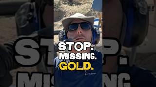 How to stop missing GOLD! The BEST equipment for desert gold prospectors #mining