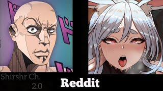 VTUBERS vs REDDIT (The Rock Reaction Meme) PEKOMAMA Only!