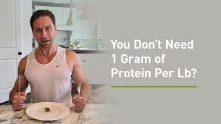 Says You! 1 Gram of Protein Per Lb of Bodyweight Is More Than You Need