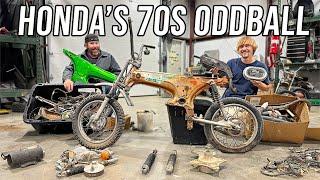 We Got a Rare Honda ST90 in PIECES | Honda ST90 Build + Big Bore Swap!