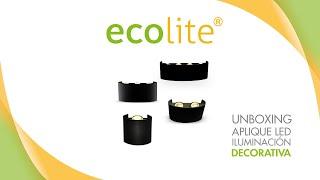 ELEGANCIA Y EFICIENCIA, Explora una Luz ideal con Nuestros APLIQUES LED ► Ecolite