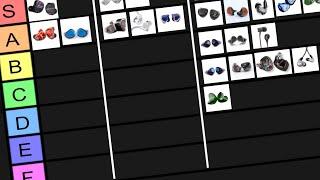 THE FLAGSHIPS, MID-FI AND CHI-FI. The IEM Tier list