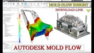 MOLD FLOW ANALYSIS IN HINDI  | Autodesk Mold Flow analysis in Mold flow insight Automobile part