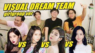 ADU VISUAL #DREAMTEAM GIRLGROUP! SIAPA YANG PALING MANTAPP? ft. Alphiandi, Geraldytan, Kevin F