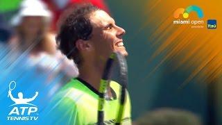 Nadal, Federer set up Miami Open final clash | Miami Open 2017 Highlights Day 10