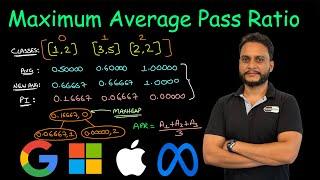 Maximum Average Pass Ratio | Leetcode 1792