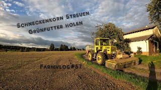 Schneckenkorn streuen | FarmVlog#57