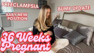 36 Weeks Pregnancy Update Vlog, Preeclampsia, Baby’s New Position, Birth Plan 3rd Trimester 8 months