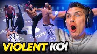 The MOST VIOLENT Karate KO I've Ever Seen! Karate Combat