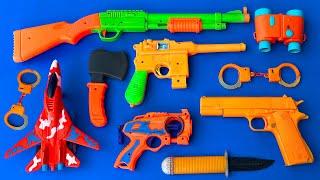 Toys Guns & Equipments,unboxing of Shot Gun Surprising M249 Gun - Toys Revolver