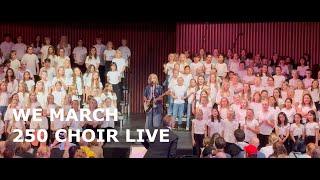 AMAZING 250 CHOIR SING SONG FOR OUR PLANET! | We March | Oscar Stembridge