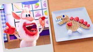 Booba ⭐ Waffle Animals - Food Puzzle  New Episodes Collection   Funny Cartoons for kids