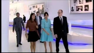 Leyla Aliyeva met with Prince of Monaco Albert II - 18.02.2014