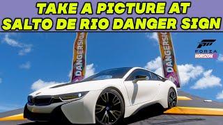 Salto De Rio Danger Sign Location Forza Horizon 5 | Take a Picture | Daily Challenge