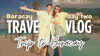 BORACAY VLOG: DAY TWO! (Diniwid Beach) | Denisse Meriel