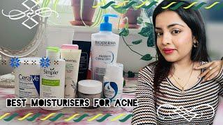 ₊˚⊹ My Tried and Tested best moisturisers for (Sensitive )Acne Prone skin₊˚⊹ 