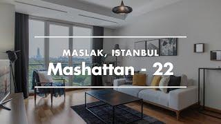 Istanbul Apartment Tour | Mashattan Furnished Apartment in Maslak, Istanbul