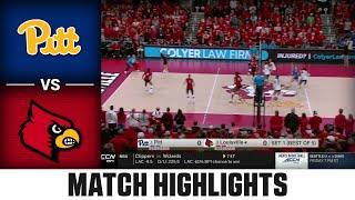 Pitt vs. Louisville Match Highlights | 2024 ACC Volleyball