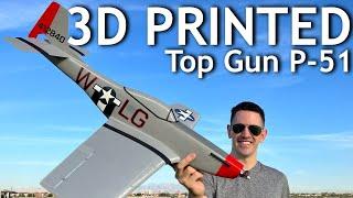 Top Gun P-51 Mustang | 3D Printed Plane by 3DLabPrint