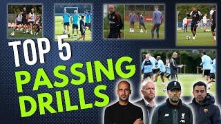 5 Best Soccer Passing Drills to IMPROVE Your Team!