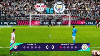 RB Leipzig vs Manchester City • UEFA Champions League - Penalty Shootout 2023 | eFootball PES