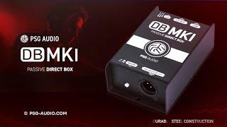 PSG Audio DB-MK1 Direct Box For Studio & Live Production