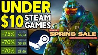 STEAM SPRING SALE 2025 - Tons of AMAZING Deals UNDER $10!