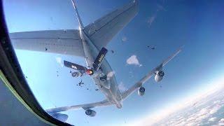 C-17 Air-To-Air Refueling Mission – View from the Cockpit