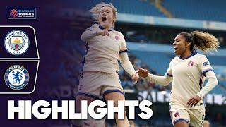 Late Cuthbert Header Wins The Day! | Manchester City v Chelsea Highlights | Barclays WSL 2024-25