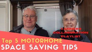 Top 5 Space Saving Tips For A Motorhome