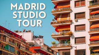 MADRID STUDIO APARTMENT TOUR | check out my world's TINIEST  studio in Spain!