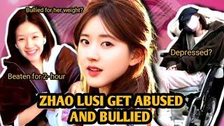 ZHAO LUSI GETTING ABUSED FROM HER MANAGER: NOW At A HOSPITAL ON WHEELCHAIR