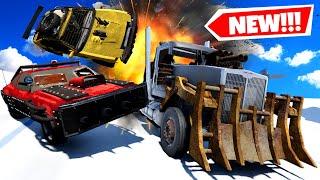 EXTREME MAD MAX Race On a DANGEROUS MOUNTAIN in BeamNG Drive Mods!
