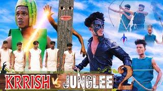 KRRISH VS JUNGLEE PART 2 || KRRISH COMEDY VIDEO || VFX COMEDY || GS SUPER INDIA || KRRISH 3 ||