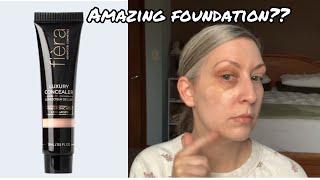 Fiera Cosmetics Luxury Concealer review demo first impression over 40 makeup