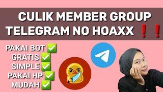 WOW ️️CARA MENAMBAH MEMBER GROUP TELEGRAM SECARA OTOMATIS CARA CULIK MEMBER GRUP TELEGRAM TERBARU