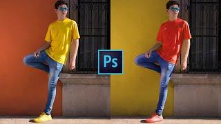 How to change specific colors in photoshop