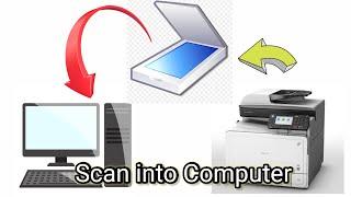 Ricoh mpc 305 Network Scanning | SMB Scanning Without Installing drivers | Scan To Computer
