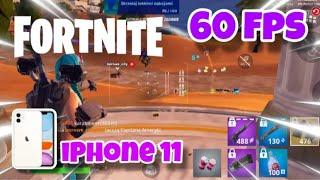 iPhone 11: Fortnite Mobile 60 FPS Gameplay: Very smoothly