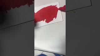 Drawing the Morocco flag with posca markers