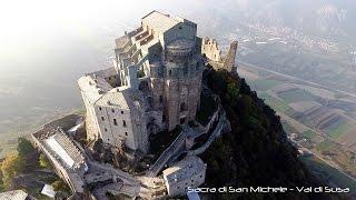 Sacra di San Michele - Valle di Susa - ITALY - 4K