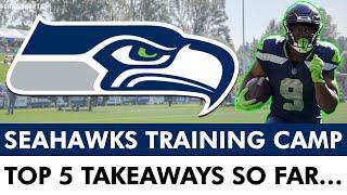 Seahawks Training Camp News: Latest On Kenneth Walker, Zach Charbonnet, JSN + Connor Williams Visit