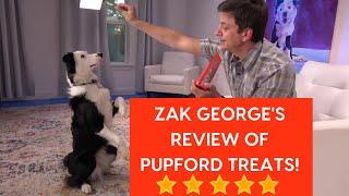 Zak George's Review of Pupford Training Treats