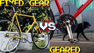 My legs are my gears. | Fixed Gear Vlog