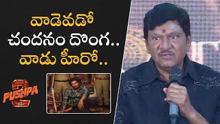 Rajendra Prasad Comments on Allu Arjun and Pushpa 2 The Rule Movie  | Filmyfocus.com