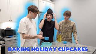 BAKING HOLIDAY CUPCAKES!