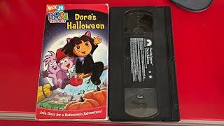 Opening To Dora The Explorer: Dora’s Halloween 2004 VHS